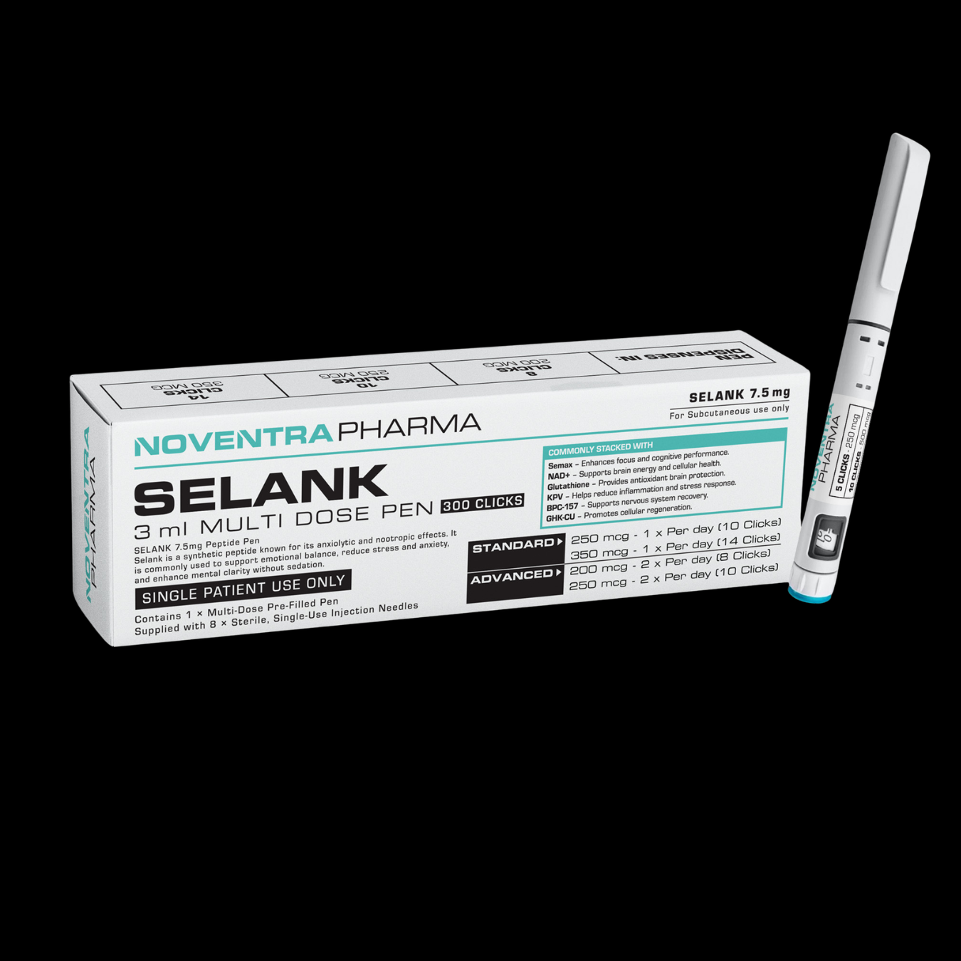 Selank 10mg Pen - Noventra Pharma