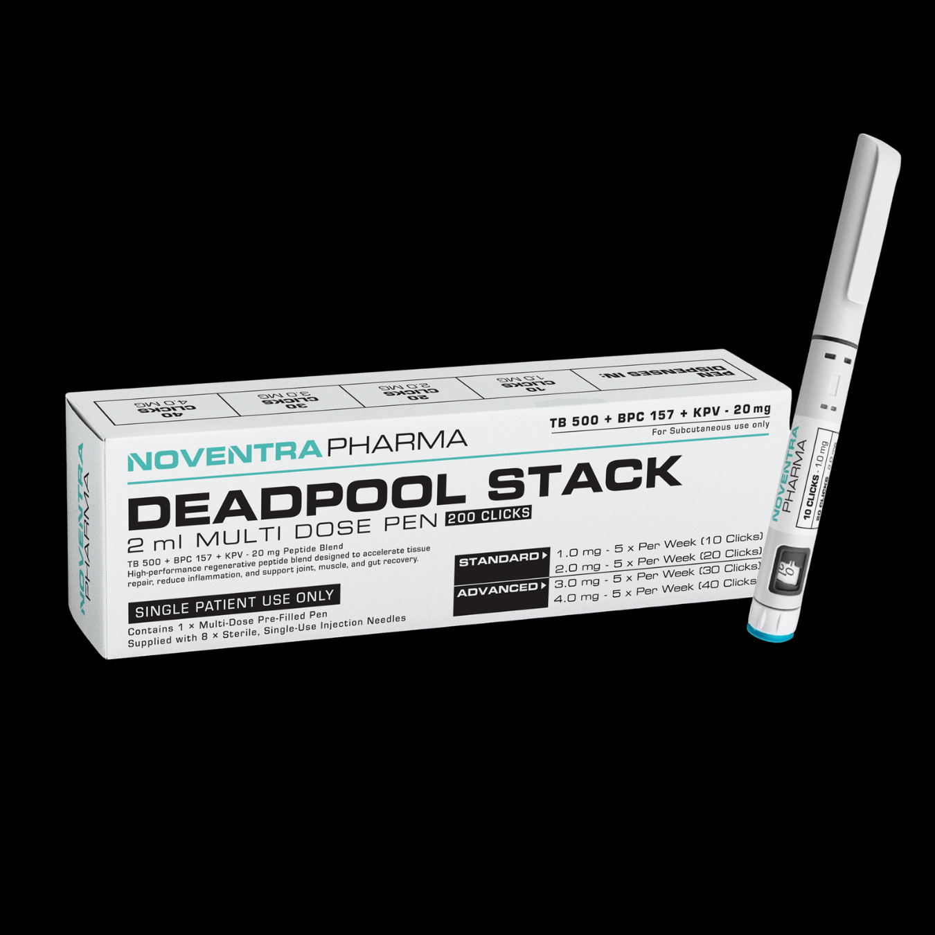 Deadpool Stack 20mg Pen - Noventra Pharma
