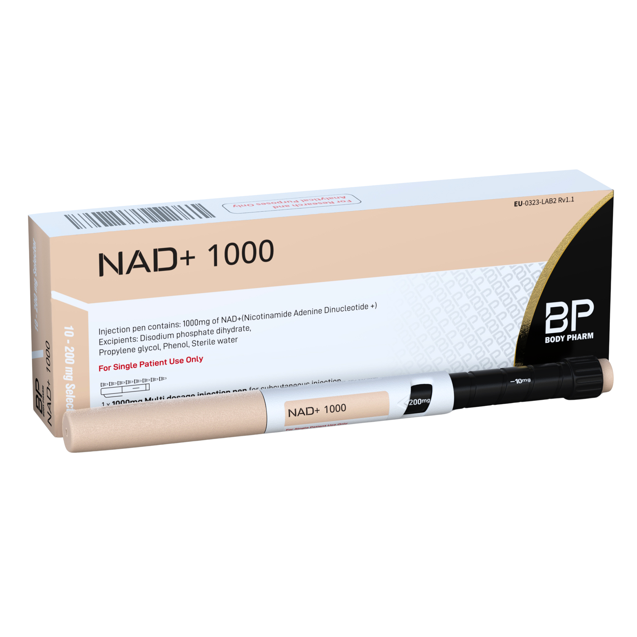 NAD+ 1000mg Pen - BodyPharm