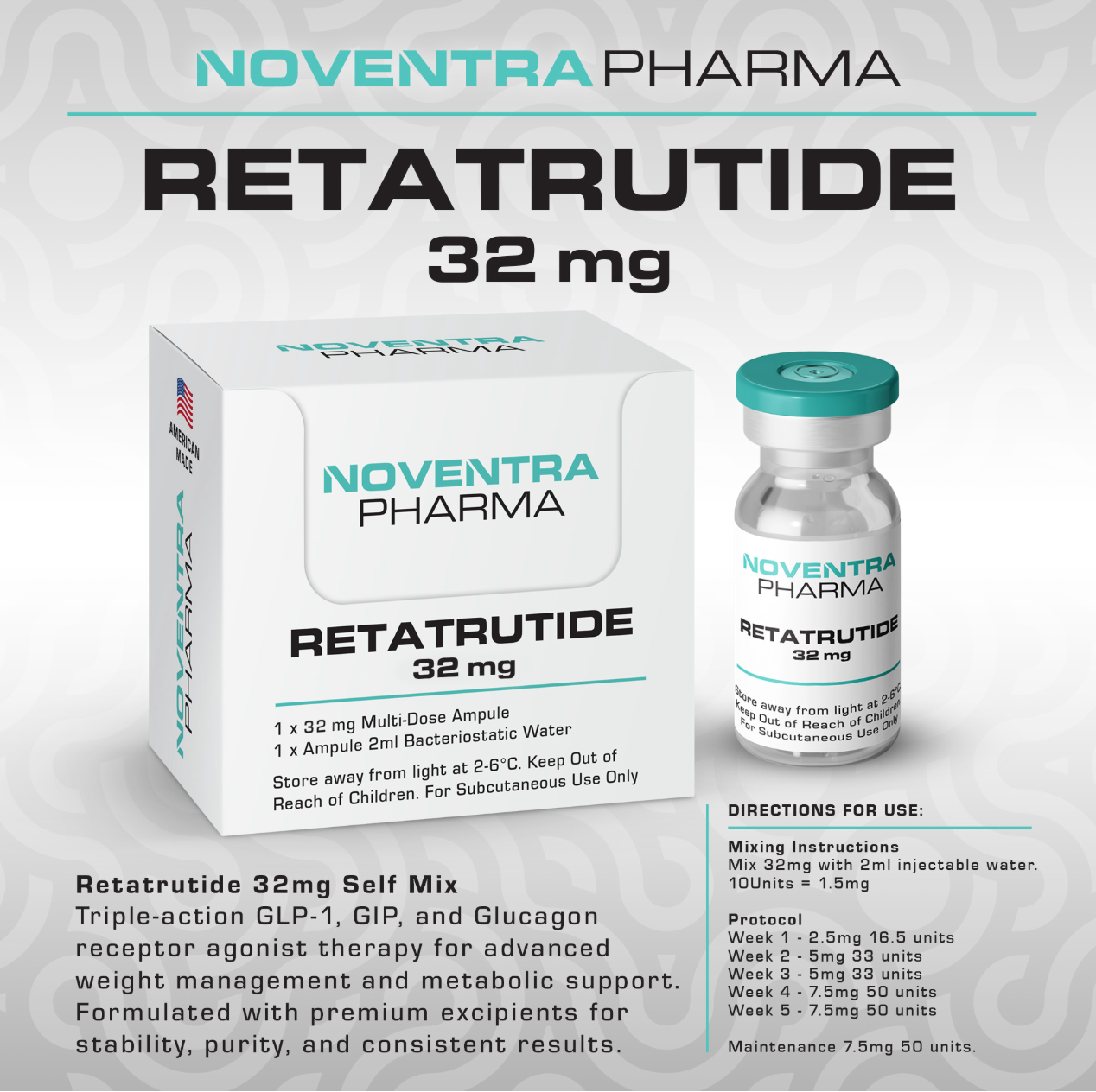 Reta 32mg Vial - NOVENTRA
